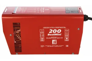 Инвертор сварочный  БэстМини 200, 220В, 200А, 5мм