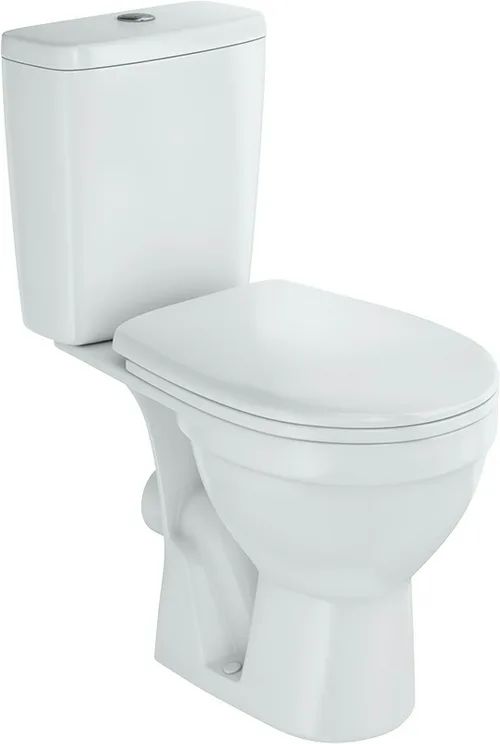 Унитаз-компакт ROSA РИМ, прямой выпуск, нижн. подвод воды, сиденье микролифт