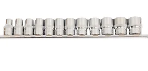 Набор головок Ombra торцевых 1/2"DR на держателе, 10-24 мм, 12 пр