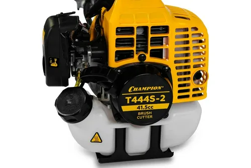 Триммер бензиновый Champion T444S-2, 1600 Вт  нож, леска, состоит из 2 частей