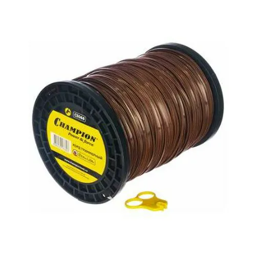 Леска триммерная CHAMPION Nylplus Square 4,5 х 1м, квадрат (бухта 94 м.)