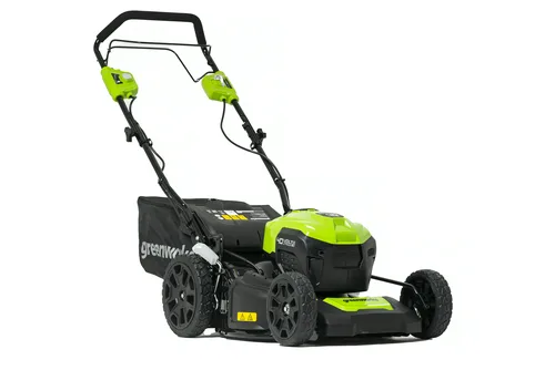Газонокосилка аккумуляторная GreenWorks GD40LM46SP  (46см, 40В, 55л.)