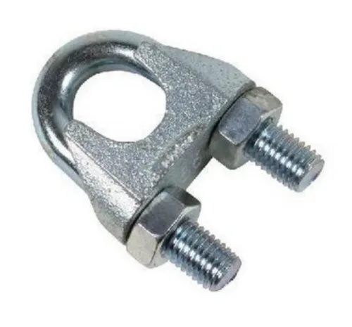 Зажим троса DIN 741 Zn D 8, 1шт