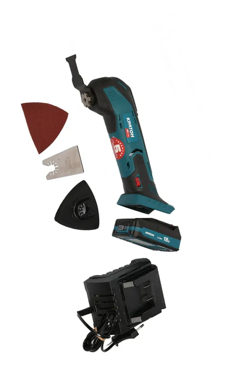 Инструмент многофункциональный аккумуляторный КРАТОН OFA MFT18CD SET (АКБ 2,0А·ч; ЗУ)