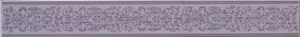 Плитка керам 6.2*50 LIST. STENCIL LILLA