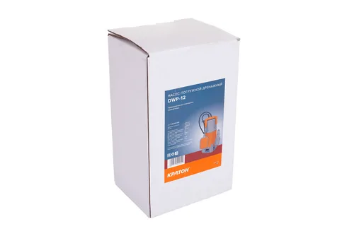 Насос погружной дренажный КРАТОН для грязной воды DWP-12