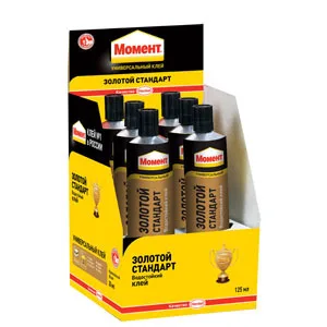 Клей Момент Золотой стандарт, в шоу боксе, 125мл