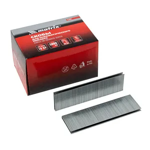 Скобы MATRIX 1.25х1х5.7мм, 38 мм, 5000 шт., тип 18GA