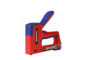 Степлер WORKPRO строительный 6 в1