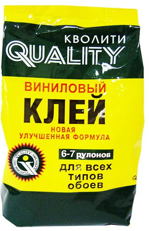 Клей обойный Кволити универсальный  виниловый 200гр.