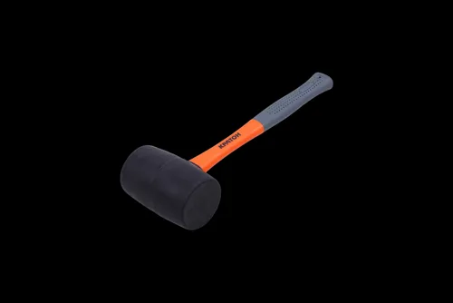 Киянка фиберглассовая обрезиненная рукоятка Кратон 0,90 кг черная