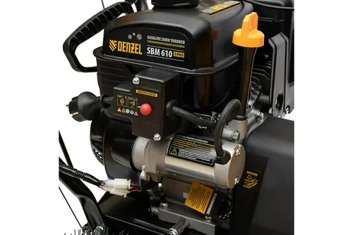 Машина снегоуборочная бензиновая DENZEL SBM 610S PRO 7л.с., эл.старт, обогрев, фара