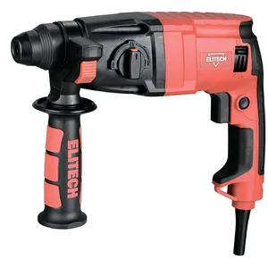 Перфоратор ELITECH П0519РЭ SDS+,440Вт,3реж,1.2Дж,0-7500у\м,1.86кг,чем,патрон+адаптер,буры 3шт