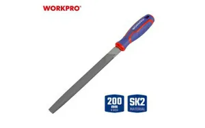 Напильник WORKPRO по металлу плоский 200мм