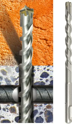 Бур Кратон SDS-plus по бетону с арматурой AX Ø12 х 410 мм