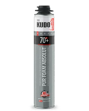 Пена монтажная KUDO PROFF ABSOLUT XPRESS 70+ 1000мл (0+35С)