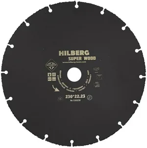 Диск пильный для УШМ TRIO-DIAMOND 230 Hilberg Super Wood 230*22.23 mm