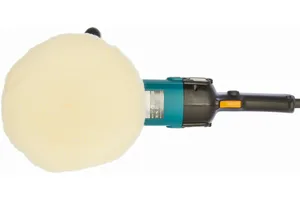 Машина полировальная MAKITA 9237CB, 1200Вт, 180мм, плавный пуск