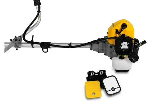 Триммер бензиновый Champion T444S-2, 1600 Вт  нож, леска, состоит из 2 частей