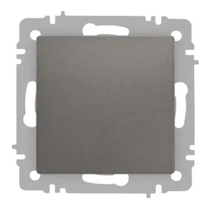 Выключатель ЭРА Intro Accent 6-101-09, 1 кл, механизм, титан