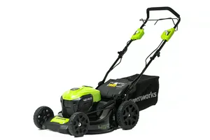 Газонокосилка аккумуляторная GreenWorks GD40LM46SP  (46см, 40В, 55л.)