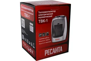 Тепловентилятор РЕСАНТА ТВК-1, 1,8 кВт 