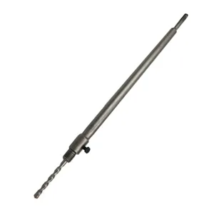 Удлинитель Hilberg 400 mm для алмазных коронок по бетону  (М16/sds plus) с центрирующим сврлом.