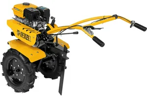 Мотоблок Denzel DPT-270S, 7 л.с., ремен.сцеп, фрез 3х4, ШОМ, передачи 2В/1Н