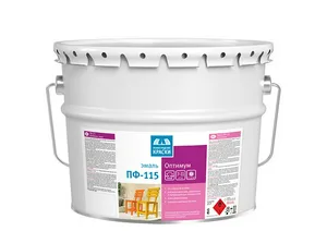 Эмаль ПФ-115 ТЕКС строительная белая матовая 20кг