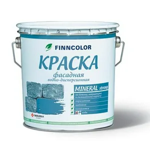 Краска ВД TIKKURILA MINERAL STRONG LAP мат фасадная, 2,7л