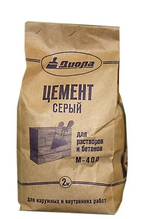 Смесь цементная Диола М-500, серый, 2кг