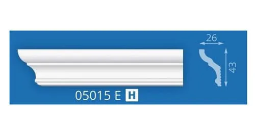 Плинтус потолоч Формат 2м 05015Е (уп. 120шт)