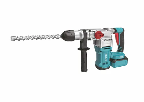 Перфоратор аккумуляторный бесщеточный КРАТОН “Pro Series” BRHC18-28 (5.0J, АКБ 2x6,0А·ч; ЗУ + кейс)