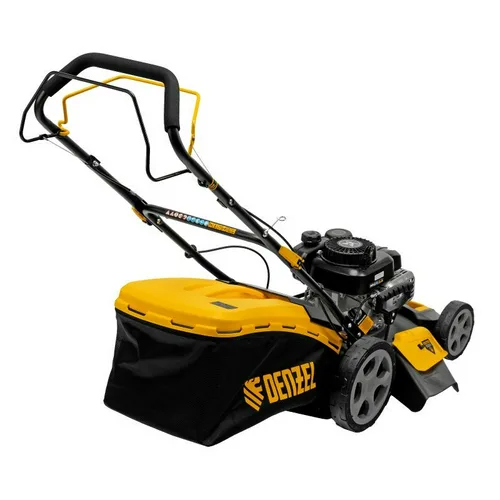 Газонокосилка бензиновая Denzel GLR-460SP-ZS самоходная, (46 см, 3,5 л.с., 65л.)
