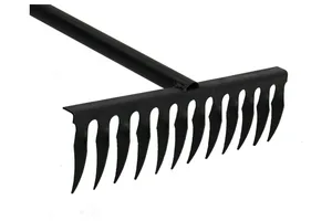 Грабли витые AMIGO с черенком, 12 зубьев