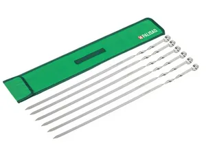 Набор шампуров Palisad Camping  600 мм, в чехле, 6 шт.