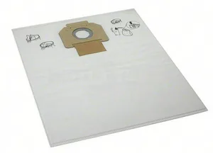 Мешок для пылесоса BOSCH GAS 15 , флисовый, 5 шт