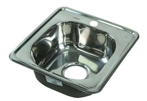 Мойка I-TECH квадратная 380х380х150х0,6 пол