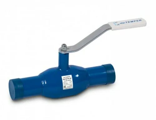 Кран шаровый сварка/сварка TEMPER серия282 PN25 DN100 L390 ст.проход, сталь20