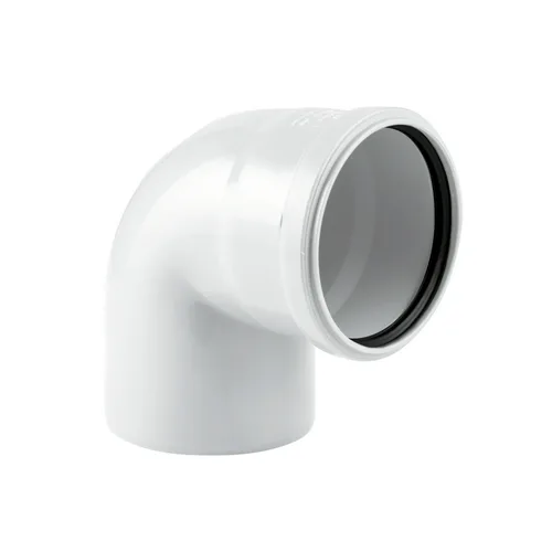 Отвод ELITE МК МПП 50х87°, белый, РТП