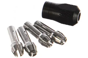 Набор DREMEL, 4 цанги,1 муфта, 0,8-3,2мм, mod4485