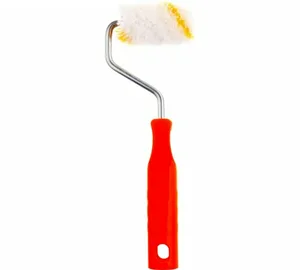 Валик Антошка полиамид  мини д/всех видов красок 60мм с желтой полосой														