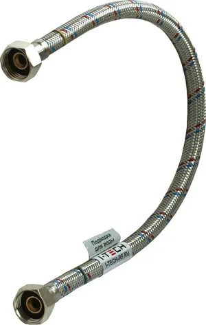 Подводка для воды I-TECH Г-Г 1/2", 200 см, сталь