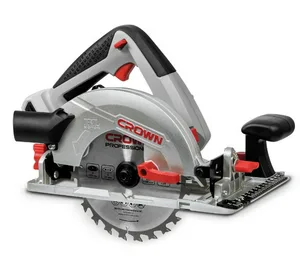 Пила дисковая аккумуляторная XSerie CROWN CT25002-165HX-4 BMC ,20В,Ø165х20мм,пропил 57мм,4800 об.мин