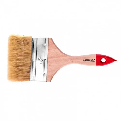 Кисть MATRIX Стандарт натуральная щетина, деревянная ручка 4" (100 мм)