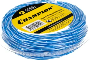 Леска триммерная CHAMPION  Sky-cutter 2.0мм х 15м (витой квадрат)