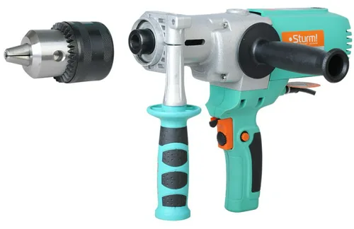 Дрель Sturm ID20165M низкооборотистая шкантовочная 1650Вт, 500об/мин,патрон 16мм, мет.редуктор.