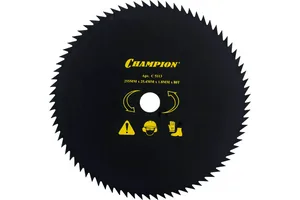 Нож режущий к бензотриммеру CHAMPION  (255 x 25,4 мм) 80 лопастей