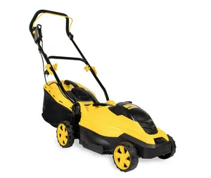 Газонокосилка электрическая CHAMPION EM3616 (1,6 кВт пласт.+ткань травосб. 45л ширина 360мм 20-70мм, 11,5кг)