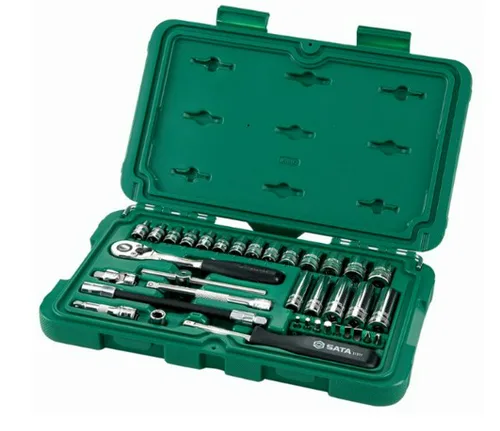 Набор торцевых головок Sata 1/4", S09001